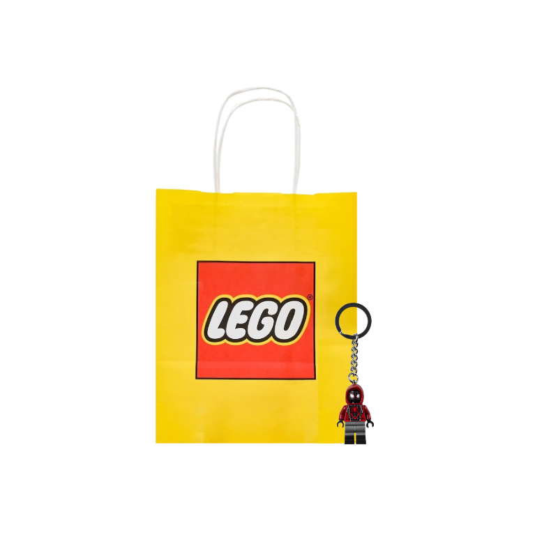 Брелок LEGO Super Heroes Marvel "Человек-Паук: Майлз Моралес" (854153) - Boxette Shop